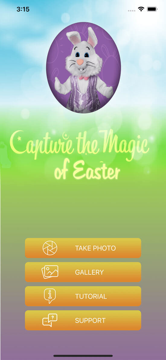 Catch the <br> Easter Bunny!